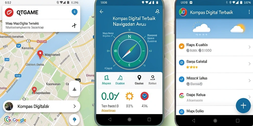Tampilan antarmuka QTGAME yang informatif dan mudah digunakan.
